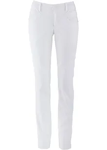 Bengaline stretch broek, straight, bonprix