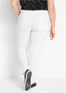 Bengaline stretch broek, straight, bonprix