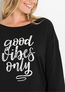 Pyjama met oversized shirt (2-dlg. set), bonprix