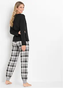 Pyjama met oversized shirt (2-dlg. set), bonprix