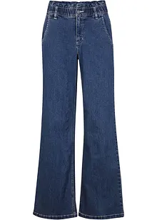 Wide leg paperbag jeans high waist, John Baner JEANSWEAR