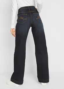 Flared Marlene Dietrich jeans, mid waist, bonprix