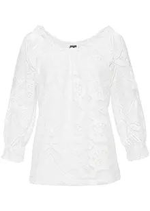 Shirt met kant, bonprix