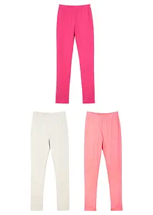Meisjes legging (set van 3), bonprix
