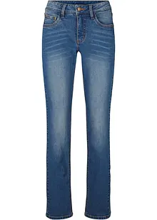 Wide leg stretch jeans, mid waist, bonprix