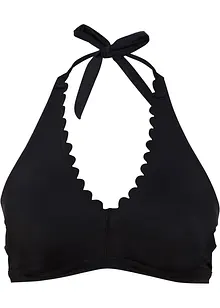 Halter bikinitop met gerecycled polyamide, bonprix