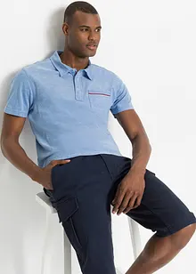 Piqué poloshirt van puur katoen (set van 2), bonprix