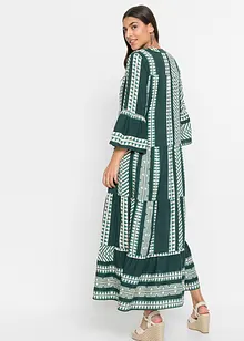Maxi jurk met printvan soepele viscose, bonprix