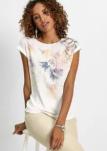 Blouse met bloemenprint, bonprix