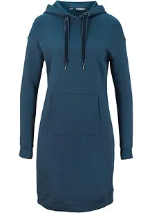 Katoenen sweatjurk met capuchon, bonprix