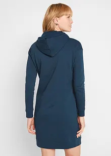 Katoenen sweatjurk met capuchon, bonprix