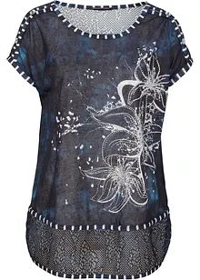 Shirt met batikeffect en steentjes, bpc selection