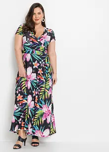 Maxi jurk in wikkellook, bonprix