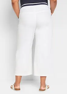 Katoenen papertouch culotte met comfortband, bonprix
