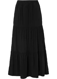 Maxi rok met volant, bonprix