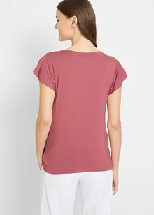 Zwangerschapsshirt / voedingsshirt met viscose, bonprix