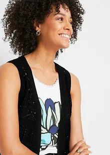 Lang vest van ajour, bonprix