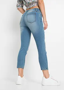 Cropped destroyed jeans, bonprix