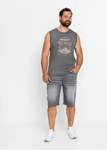 Muscle shirt in washed out look, bonprix