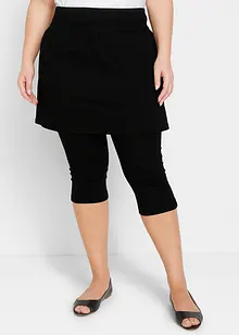 Capri legging met rok, bonprix