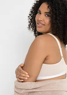 T-shirt bh zonder beugels (set van 2) met biologisch katoen, bonprix
