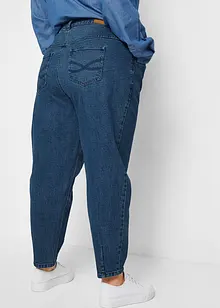 Stretch barrel jeans, cropped, bonprix