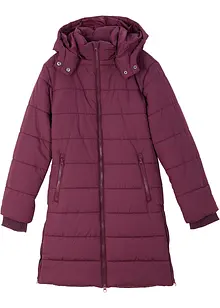 Gewatteerde jas met afneembare capuchon, bonprix