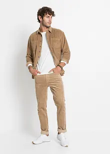 Slim fit stretch corduroy broek met comfort fit, bonprix