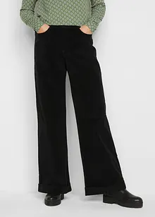 Wijde stretch Dietrich Marlene broek, high waist, bonprix