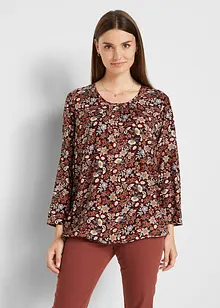 Blouse met elastiek, bonprix