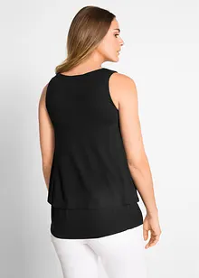 Dubbellaagse top van viscose, bonprix