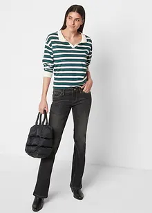 Comfort stretch jeans, bootcut, bonprix