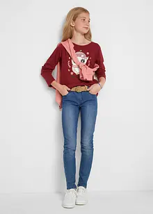 Meisjes skinny jeans, bonprix