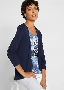 2-in-1 shirt met print, bonprix