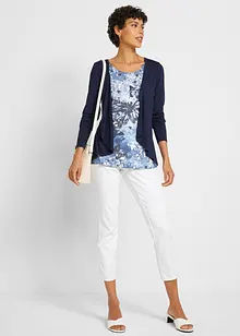 2-in-1 shirt met print, bonprix