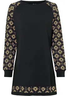 Sweatjurk met print, bonprix