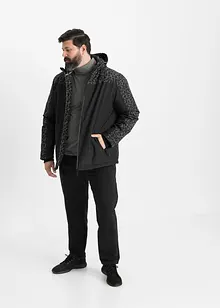 Joggingbroek van biologisch katoen met handige ritszakken, bonprix