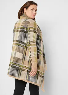 Lang vest met franjes, bonprix