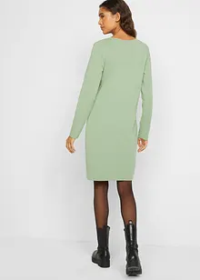 Accentuerende jersey jurk (set van 2), bonprix