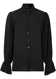 Blouse met plissé mouwen, bonprix