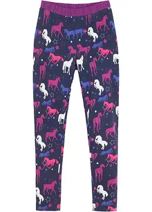 Thermo legging met paardenprint, bonprix