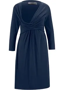 Zwangerschapsjurk/voedingsjurk van viscose-stretch, bonprix