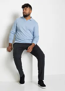 Broek met comfortband in wollen look, regular fit, bonprix