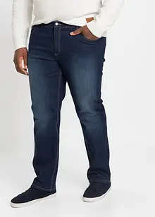 Loose fit stretch jeans, straight, bonprix