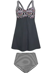 Lange tankini met gerecycled polyamide (2-dlg. set), bonprix