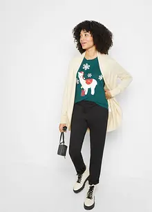 Longsleeve met kerstprint, bonprix