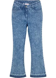 Meisjes stretch jeans, flared, bonprix