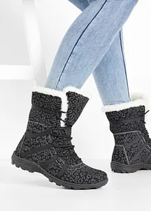 Winterboots met veters, bonprix