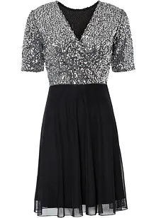 Minijurk met pailletten, bonprix