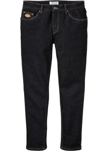 emotioneel Samenpersen inhalen Regular fit jeans straight in 5-pocket-model - zwart denim, N-maat